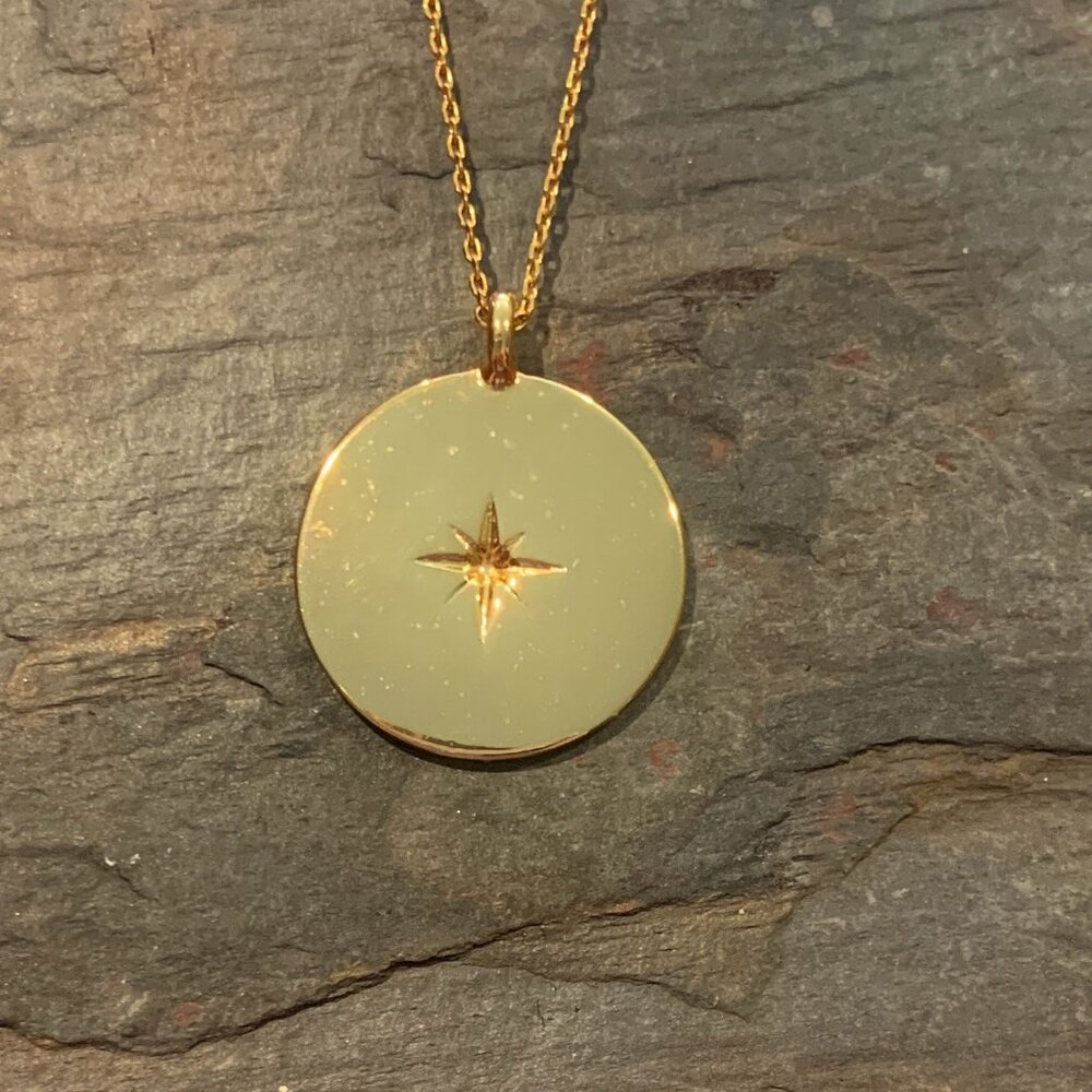 Uncommon James Gold Starburst Necklace